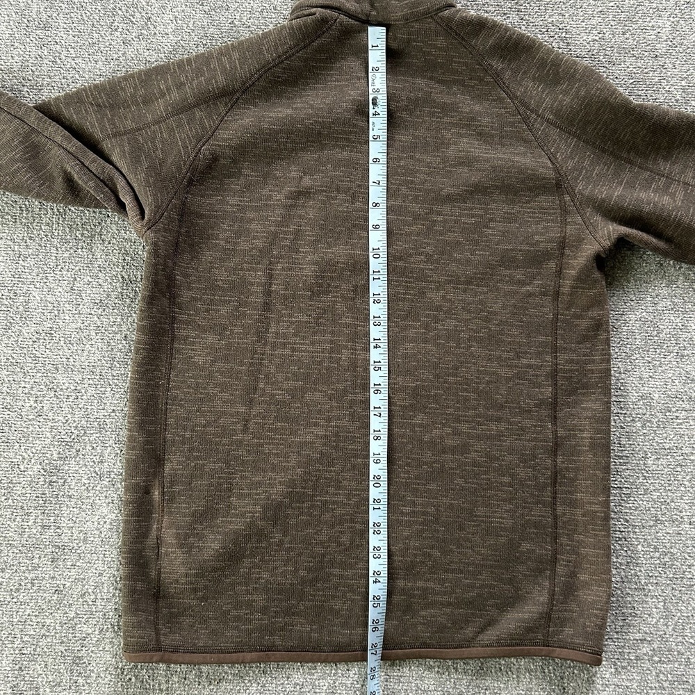 Patagonia‎ Jacket Mens Medium Brown Better Sweater 1/4-Zip Pullover Fleece - Picture 11 of 11